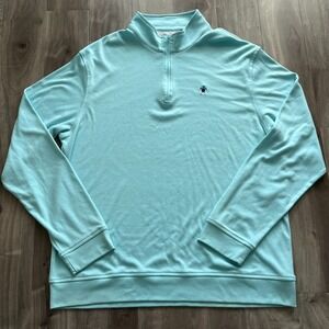 Simply Southern XXL Light Blue Long Sleeve Quarter zip sweater Stretchy